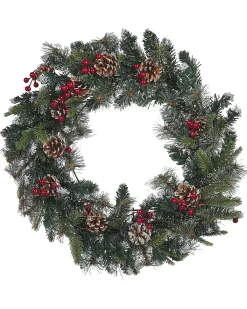 Ghirlanda di Natale LED PAIMIO Verde 60 cm