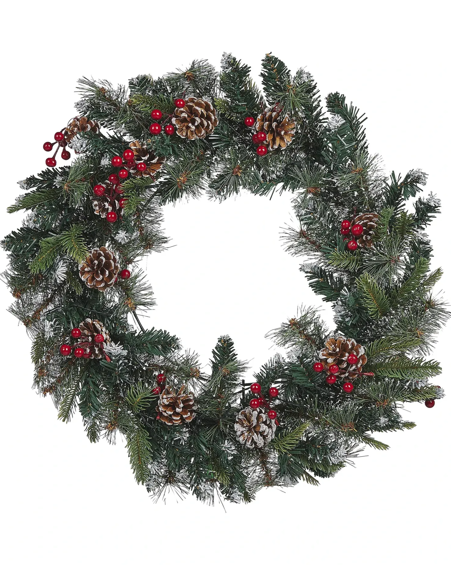 Ghirlanda di Natale LED PAIMIO Verde 60 cm