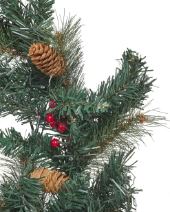 Ghirlanda di Natale LED TENALA Verde 60 cm