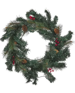 Ghirlanda di Natale LED TENALA Verde 60 cm