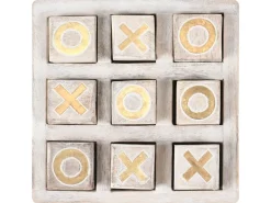 Gioco del Tris ASJUT Legno di mango Beige