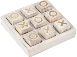 Gioco del Tris ASJUT Legno di mango Beige