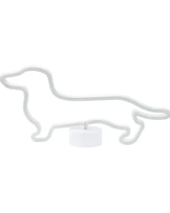 Insegna al neon a LED Cane FRANCIS Blu