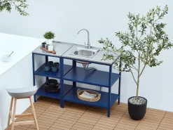 Isola per cucina esterna VILAMA Blu