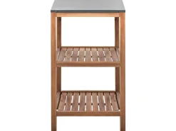 Isola per cucina esterna BRUCOLI Legno d'acacia Marrone