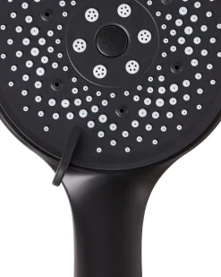 Kit doccia con soffione e flessibile ICHMA 5 Funzioni Nero