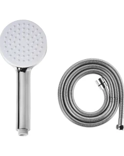 Kit doccia con soffione e flessibile AYPATE Argento