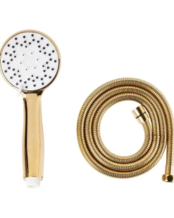 Kit doccia con soffione e flessibile MACAY 3 Funzioni Oro