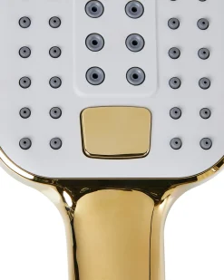 Kit doccia con soffione e flessibile TINGO 4 Funzioni Oro