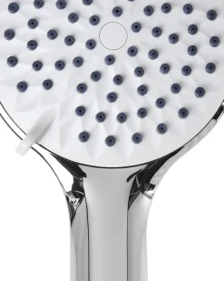Kit doccia con soffione e flessibile TARMA 4 Funzioni Argento