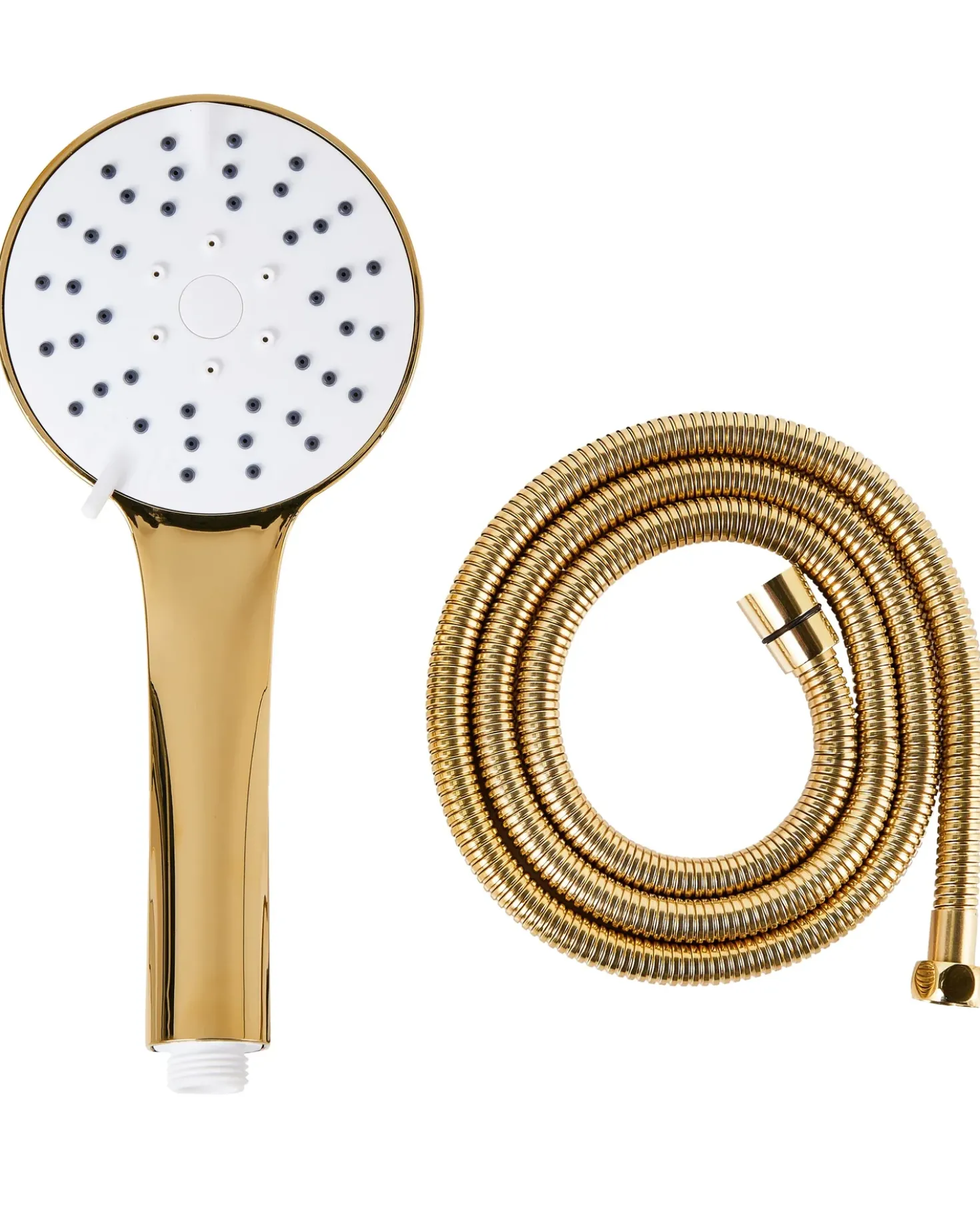 Kit doccia con soffione e flessibile CHURUN 4 Funzioni Oro