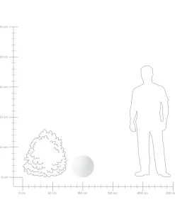 Lampada a sfera LED per esterni JOCOY con telecomando Bianco