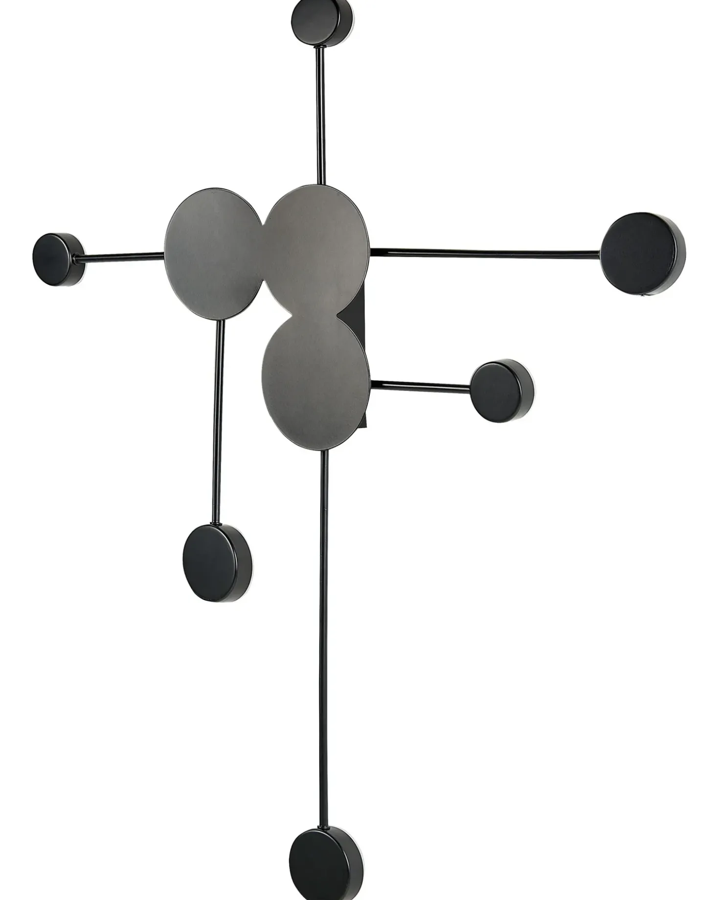 Lampada da parete a LED MARIATO Metallo Nero