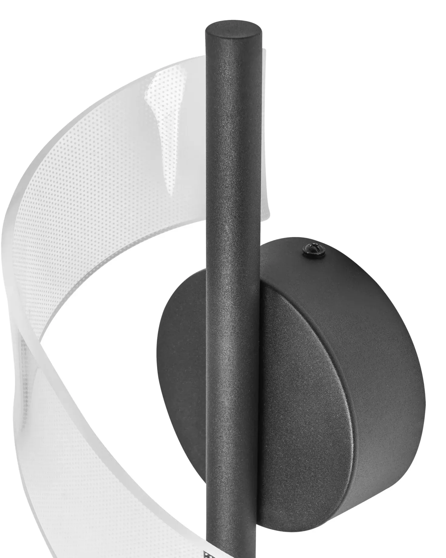 Lampada da parete a LED SARELA Metallo Nero