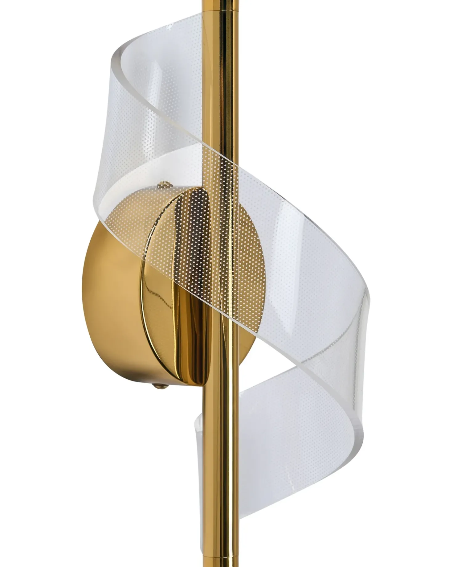 Lampada da parete a LED SARELA Metallo Oro