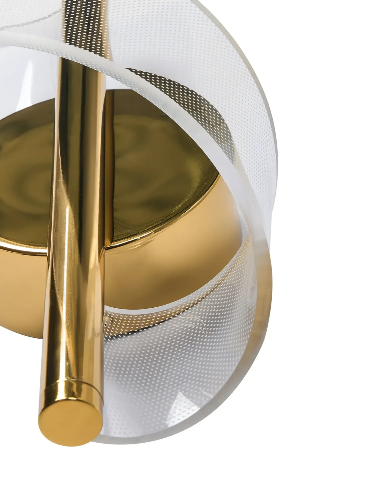 Lampada da parete a LED SARELA Metallo Oro