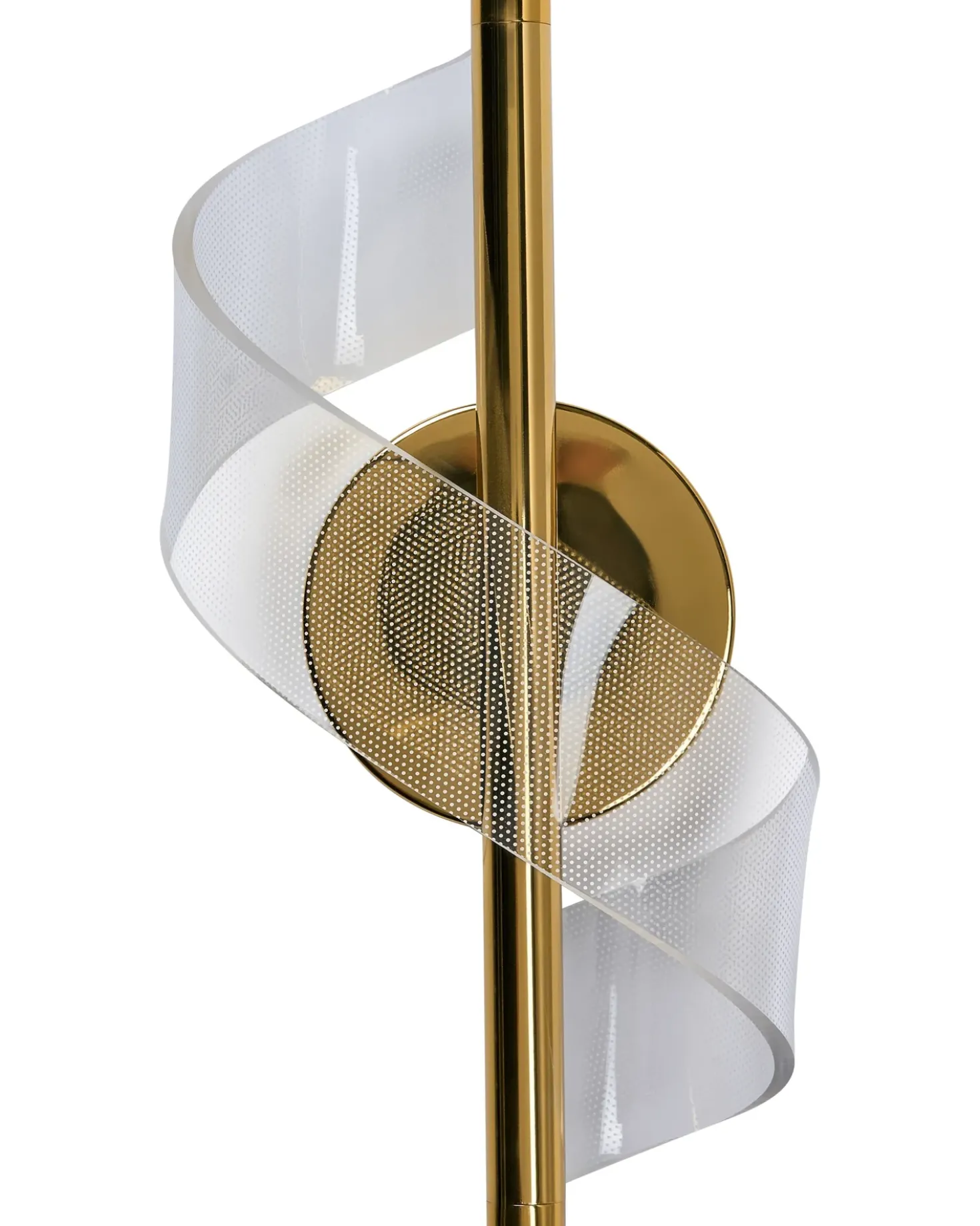 Lampada da parete a LED SARELA Metallo Oro