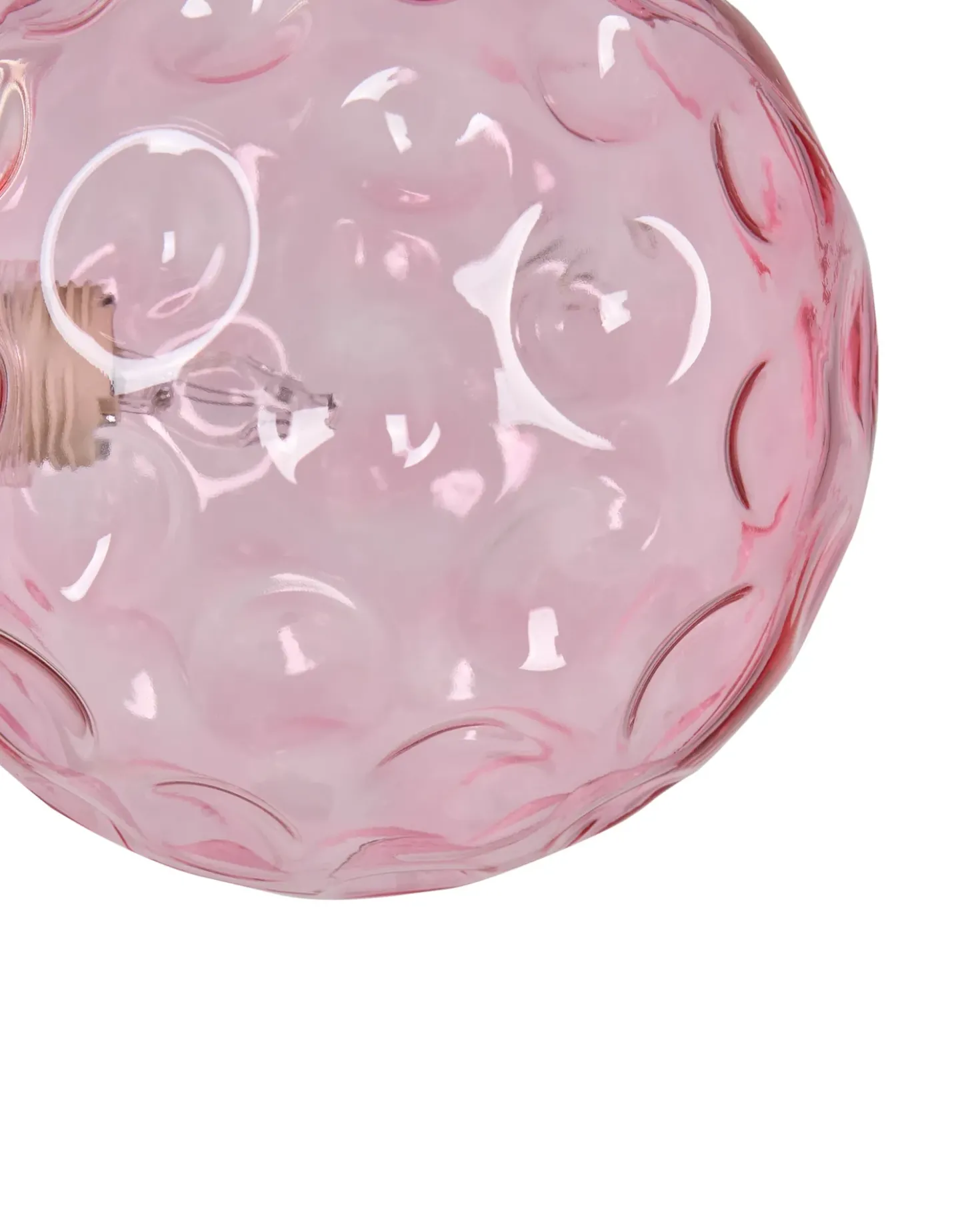 Lampada da pavimento ANADYR Vetro Rosa