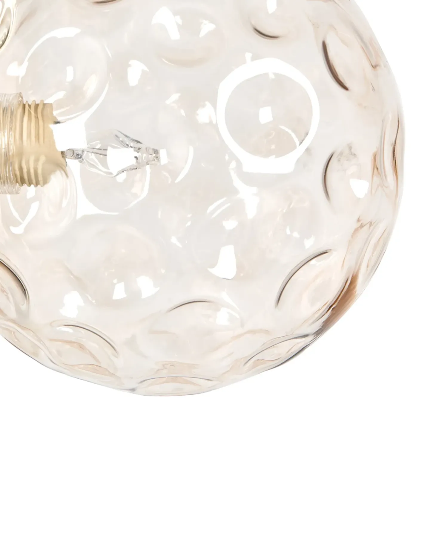 Lampada da pavimento ANADYR Vetro Beige