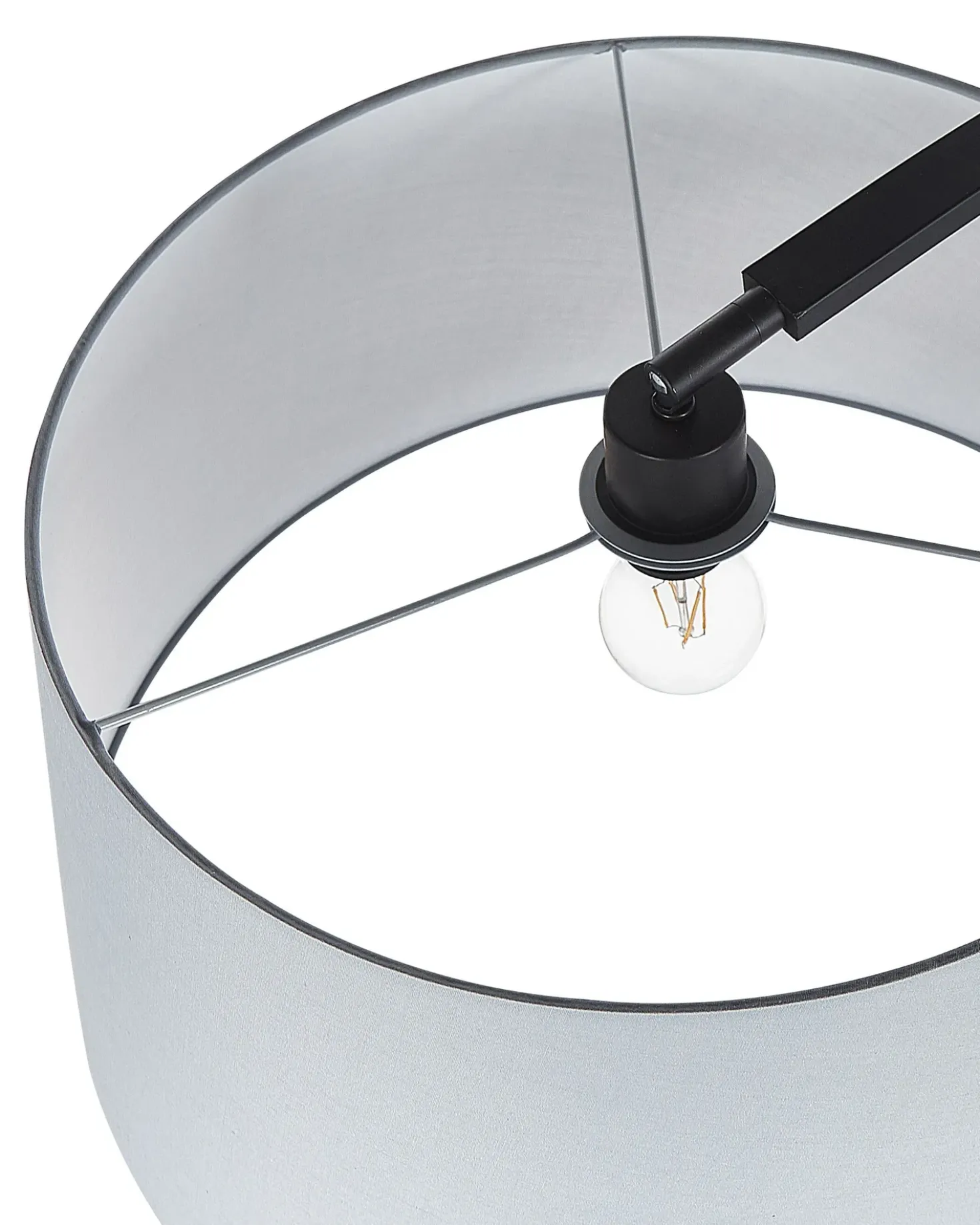 Lampada da pavimento BENUE Metallo Grigio