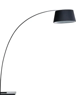 Lampada da pavimento BENUE Metallo Nero