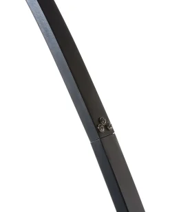 Lampada da pavimento BENUE Metallo Nero