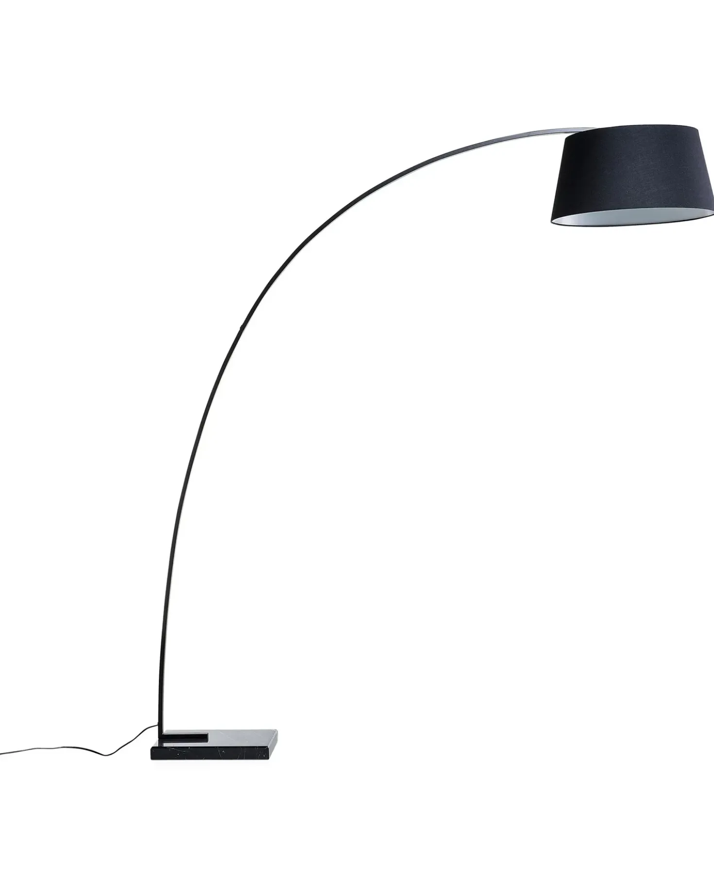 Lampada da pavimento BENUE Metallo Nero