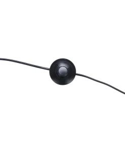 Lampada da pavimento BENUE Metallo Nero