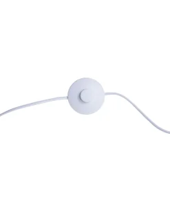 Lampada da pavimento BENUE Metallo Bianco