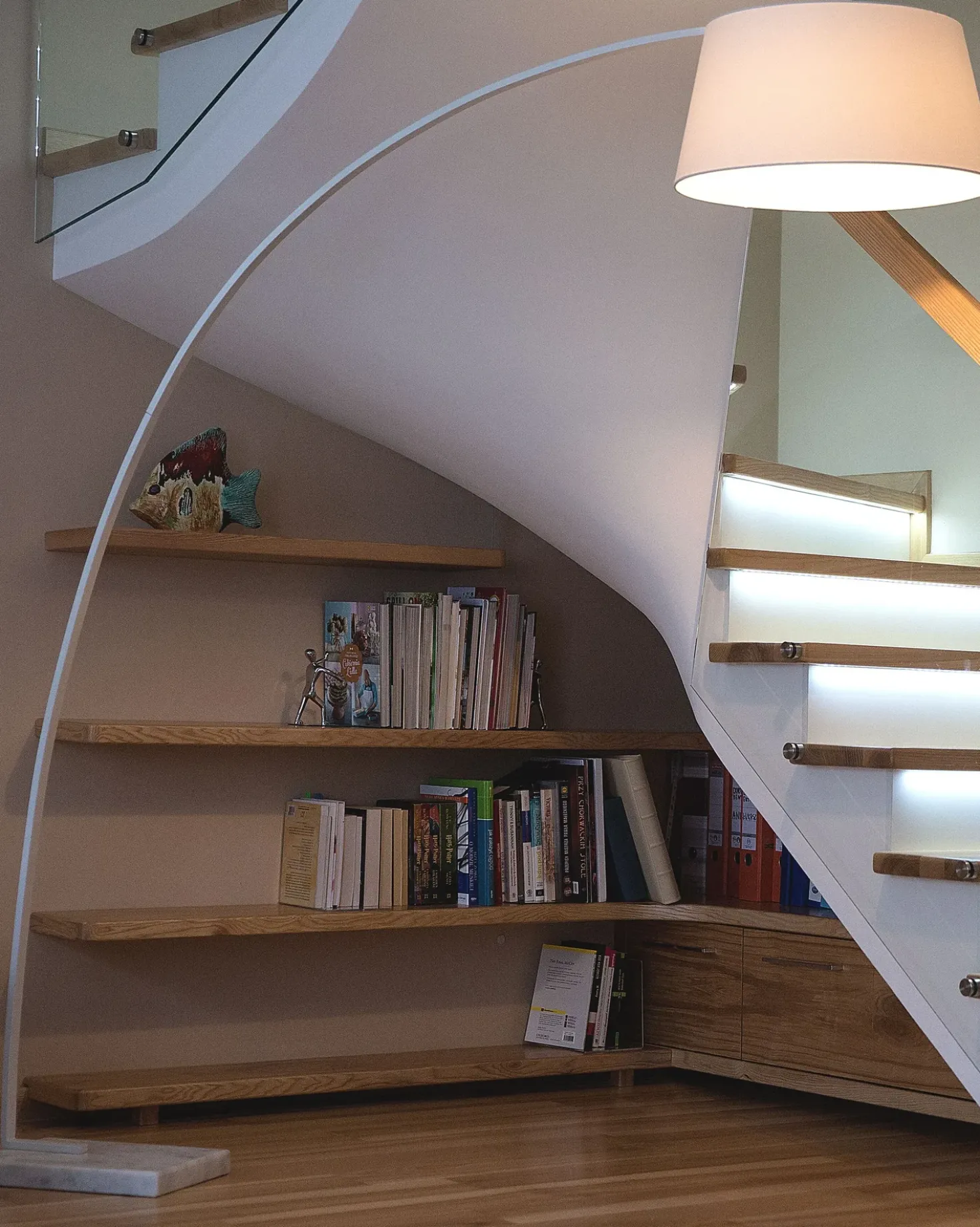 Lampada da pavimento BENUE Metallo Bianco