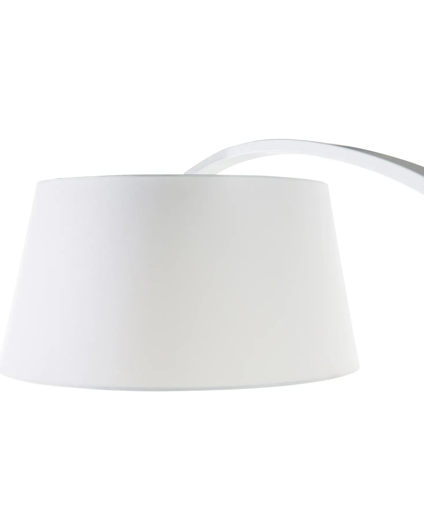 Lampada da pavimento BENUE Metallo Bianco