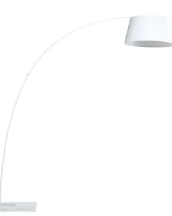Lampada da pavimento BENUE Metallo Bianco