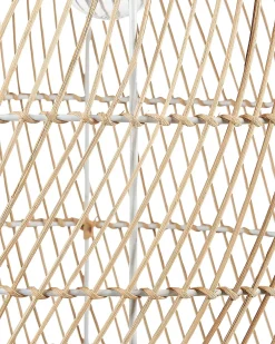 Lampada da pavimento BERNICA Rattan Naturale
