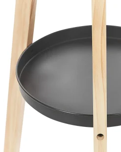 Lampada da pavimento BLUFF Legno di pino Bianco