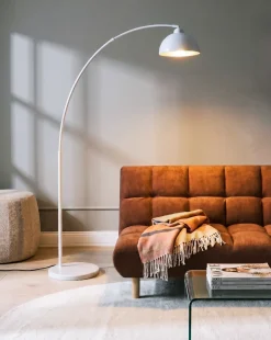 Lampada da pavimento CAGAYAN Metallo Bianco