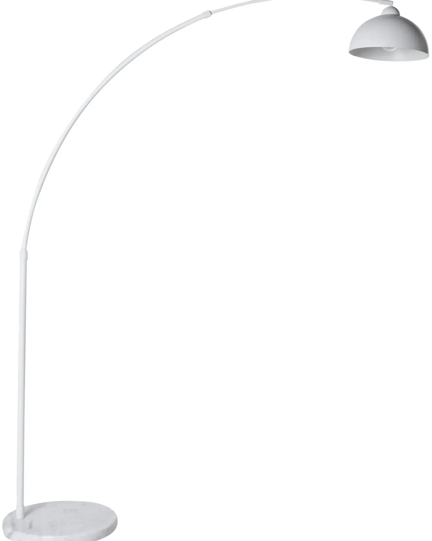 Lampada da pavimento CAGAYAN Metallo Bianco
