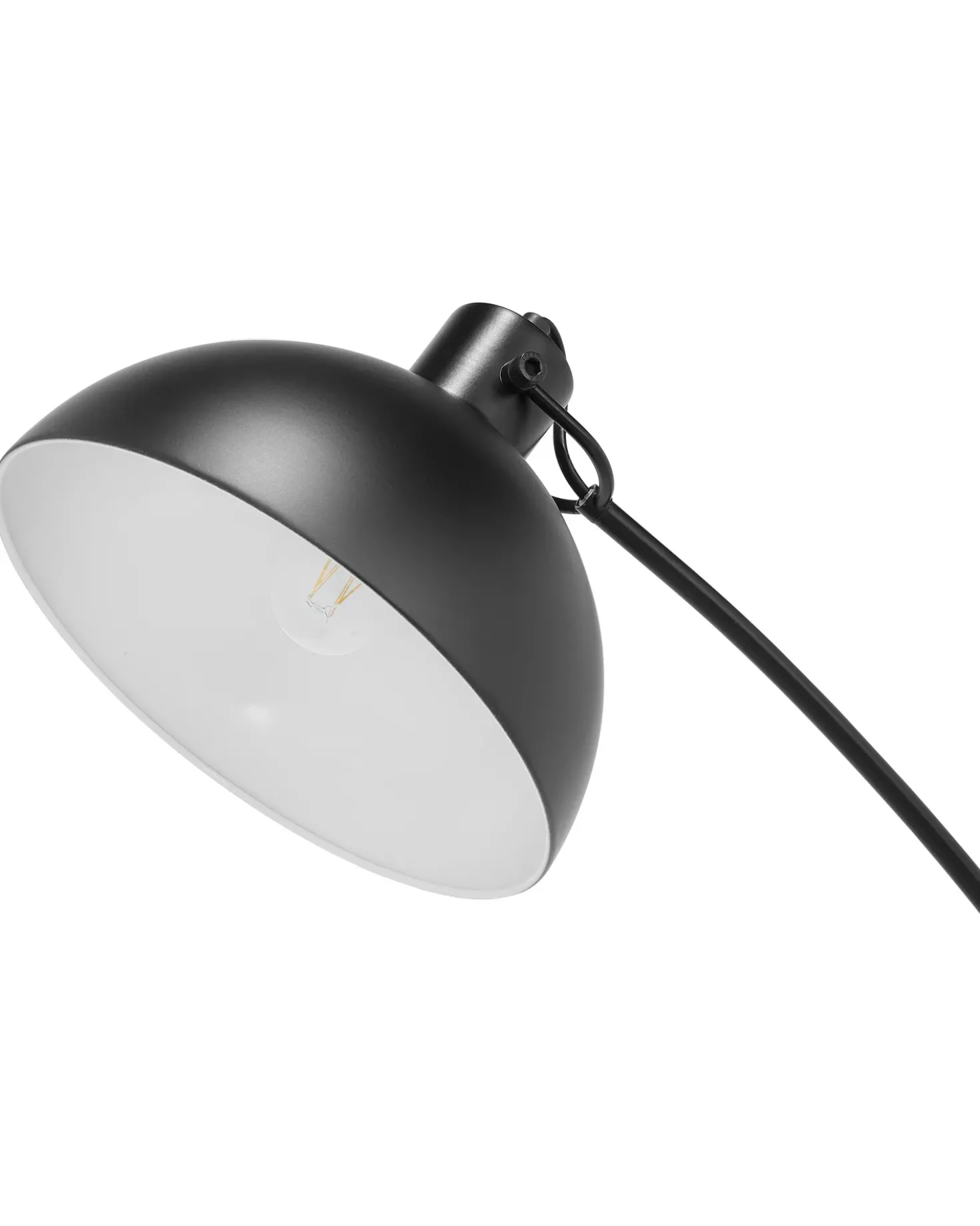 Lampada da pavimento DINTEL Metallo Nero