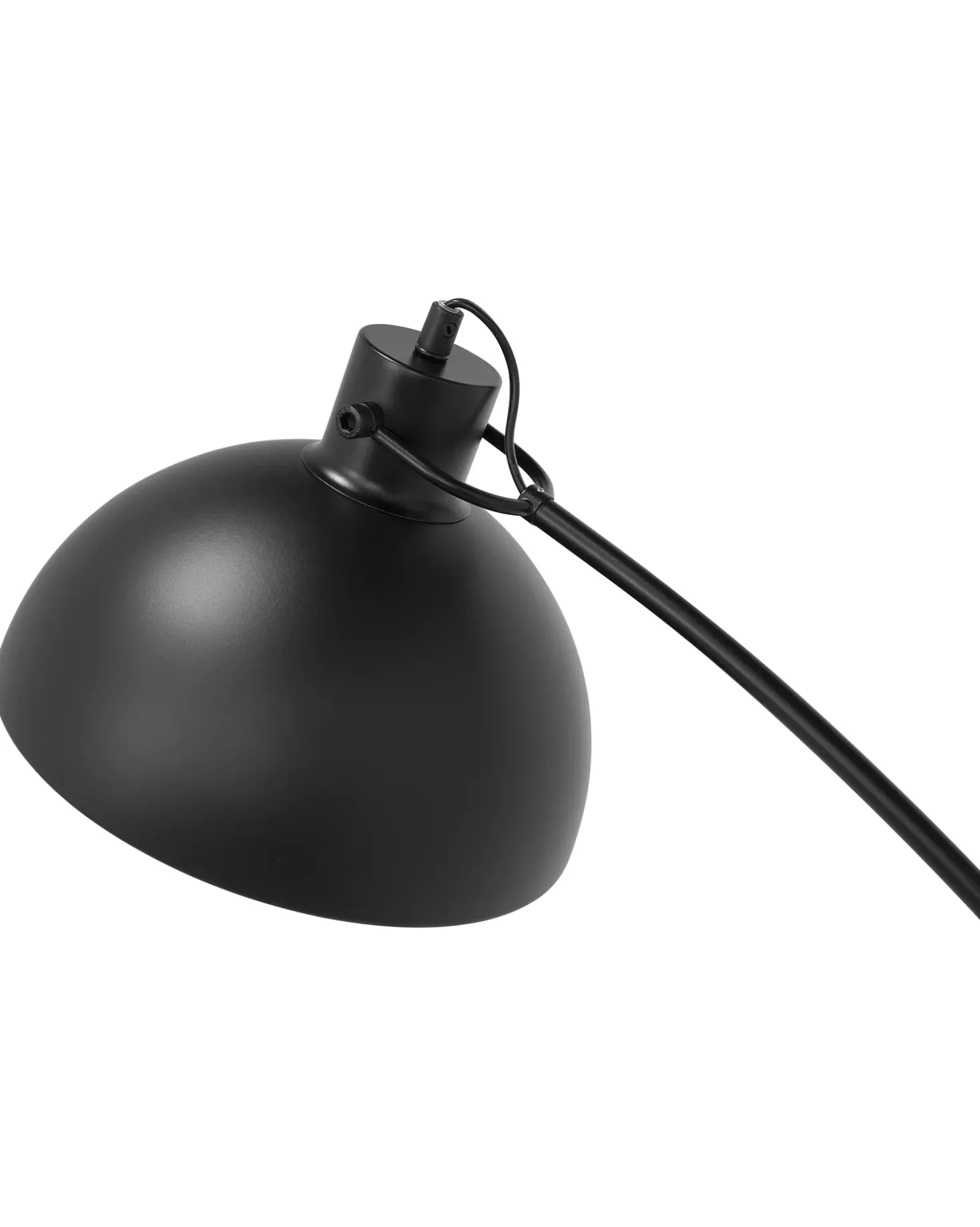 Lampada da pavimento DINTEL Metallo Nero