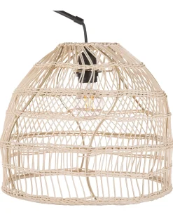 Lampada da pavimento GUAVIARE Rattan Beige