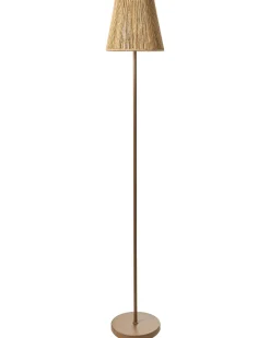 Lampada da pavimento HANGER Metallo Marrone