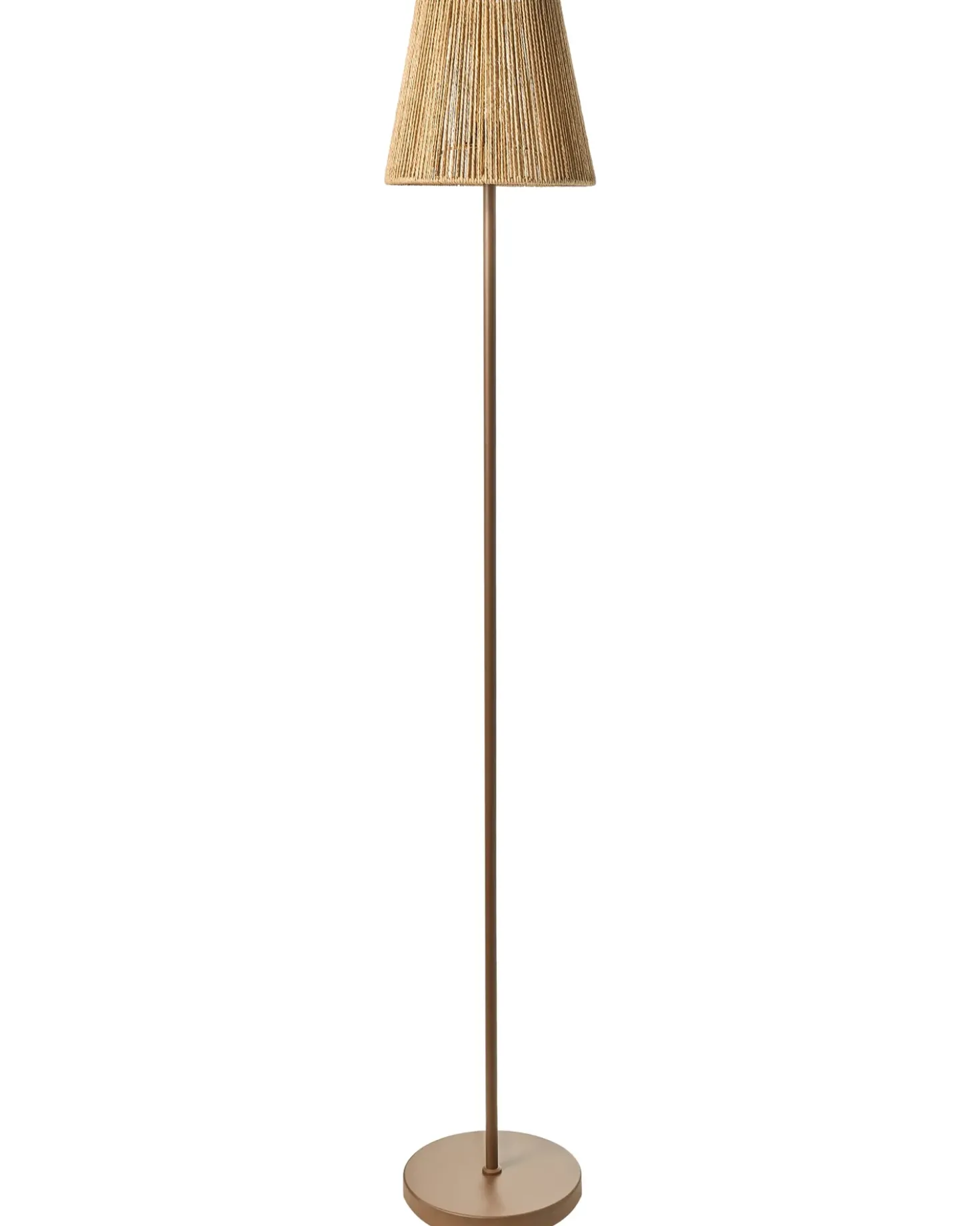 Lampada da pavimento HANGER Metallo Marrone