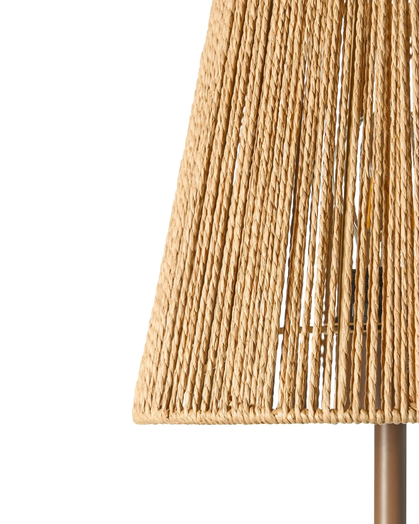 Lampada da pavimento HANGER Metallo Marrone