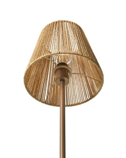 Lampada da pavimento HANGER Metallo Marrone