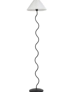 Lampada da pavimento JIKAWO Metallo Nero