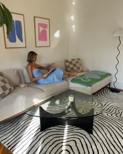Lampada da pavimento JIKAWO Metallo Nero