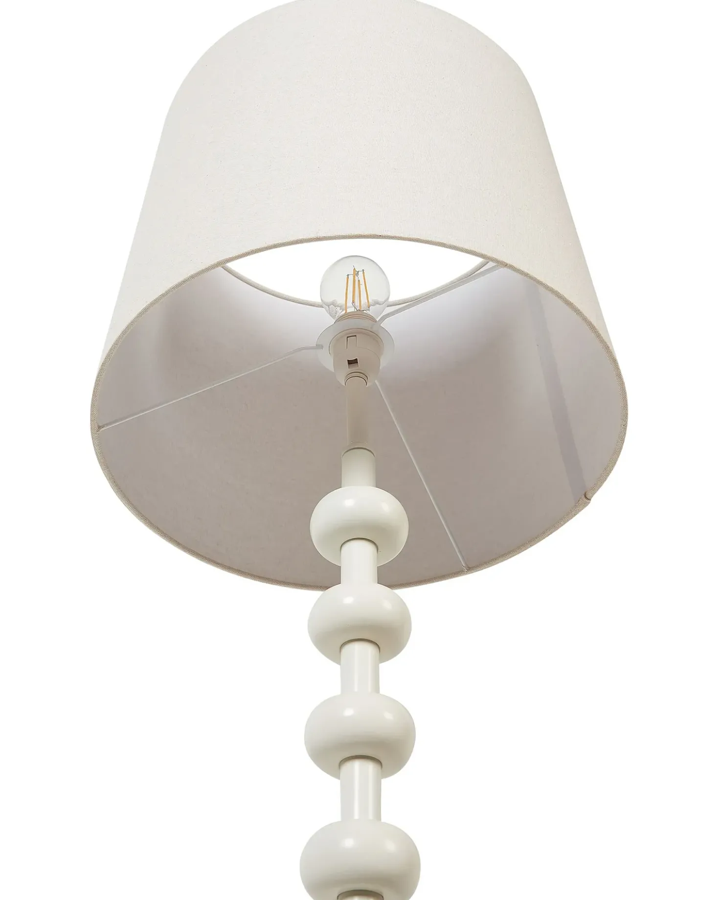 Lampada da pavimento KRIOS Metallo Bianco