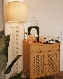 Lampada da pavimento KRIOS Metallo Bianco