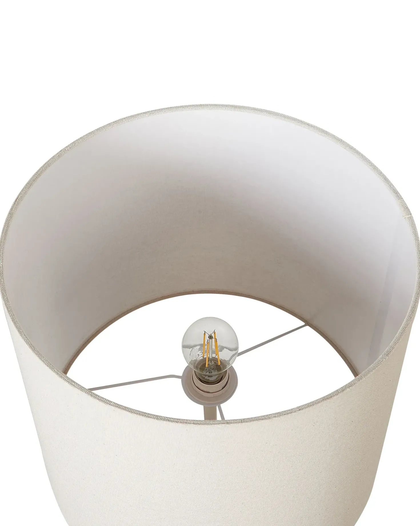 Lampada da pavimento KRIOS Metallo Bianco