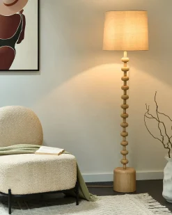 Lampada da pavimento KRIOS Metallo Marrone chiaro