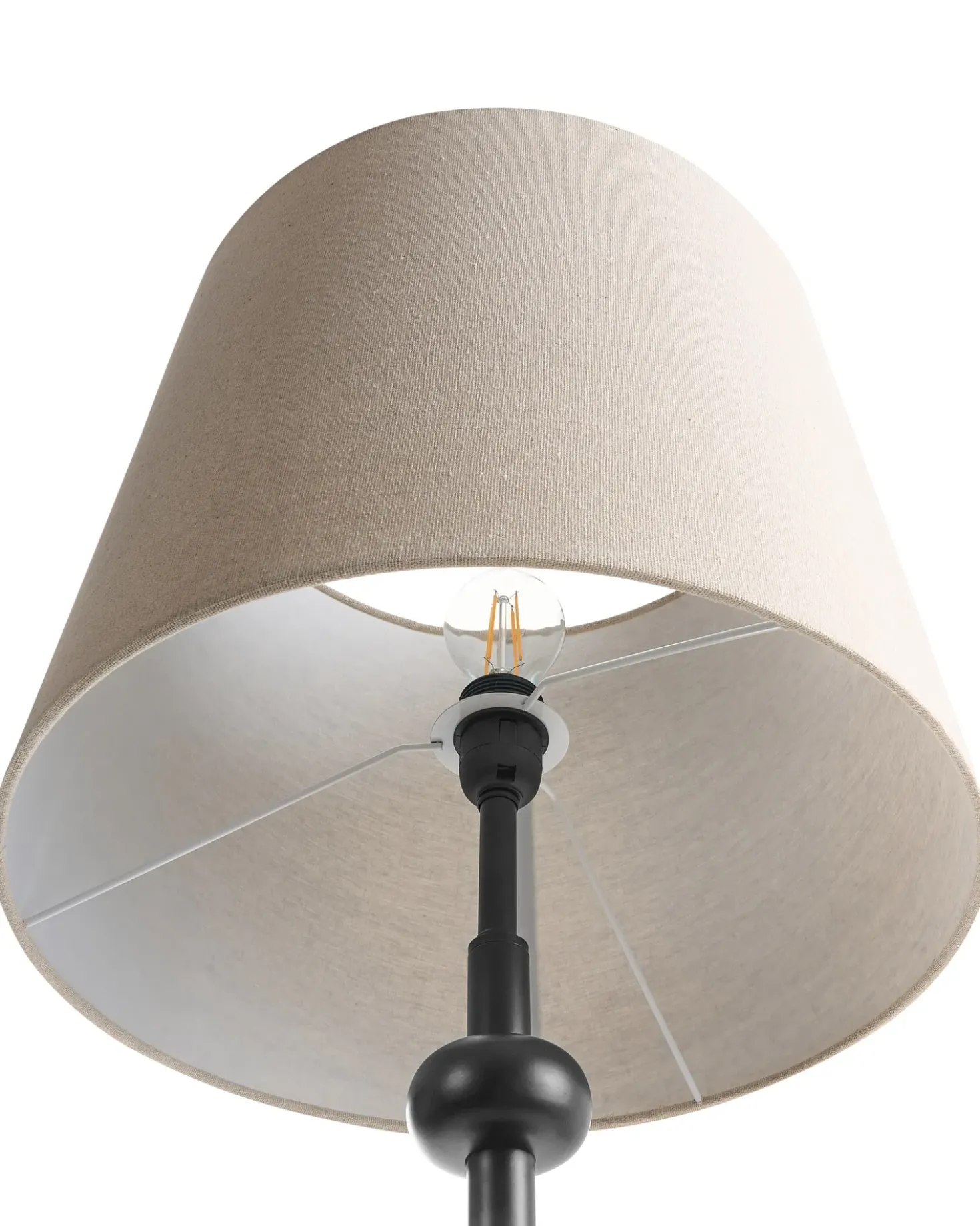 Lampada da pavimento KRIOS Metallo Nero